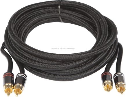 Audio System Z-PRO 1.50 meter high end signaal kabel