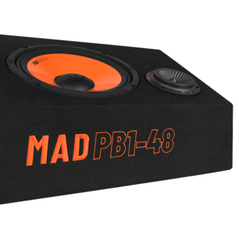 GAS AUDIO MAD PB1-48 SPL soundbox 380 watts RMS