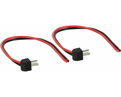 Speaker Adapter Kabel (2x) Mercedes Benz E-Klasse/ S-Klasse DIN aansluiting 