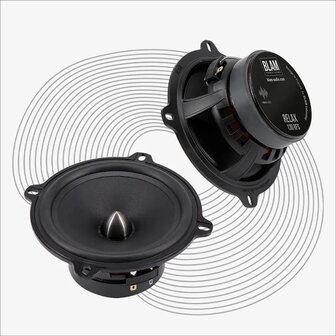 Blam Audio Relax 130RFS luidspreker set 13 cm 2-weg compo 60 watts RMS