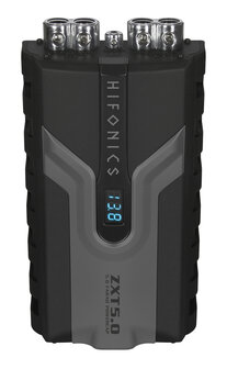 Hifonics Zeus ZXT5.0 hybride powercap 5 farad met voltage display