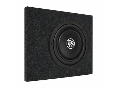 GAS AUDIO SE10SC-DLS-PS10 custom fit 10 inch kist voor Scania CR20 met DSL PS10 subwoofer 400 watts RMS