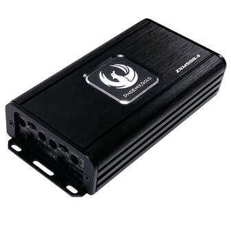 Phoenix Gold ZXMFT1 plug &amp; play power upgrade 4 kanaals versterker kit voor Fiat