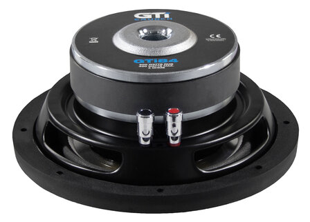 Crunch GTi84 shallow mount &quot;FLAT&quot; subwoofer 8 inch 200 watts RMS 4 ohms