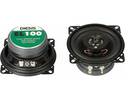 ACV EL100 Diesis luidspreker set 10 cm 2-weg coaxiaal 35 watts RMS 4 ohms