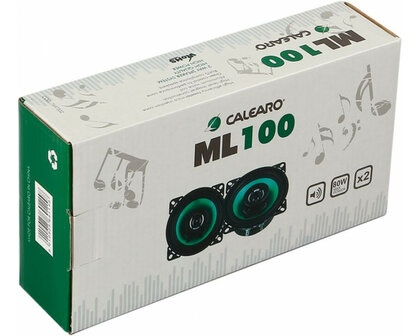 ACV ML100 Calearo luidspreker set 10 cm 2-weg coaxiaal 40 watts RMS 4 ohms