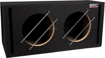 Audio System BR10-2 lege 2 x 10 inch bassreflex kist inhoud 60 liters