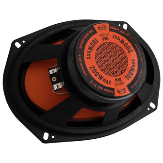 GAS AUDIO MAD X1-694 luidspreker set 6 x 9 inch 100 watts RMS 4 ohms