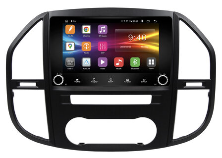 ESX Vision VNC945-MVB-4G custom fit navigatie DAB+ radio Apple Carplay Android Auto Mercedes-Benz Vito W447