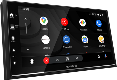 Kenwood DMX7722DAB-CAMPER sygic navigatie bluetooth wireless Android Auto &amp; Apple Carplay