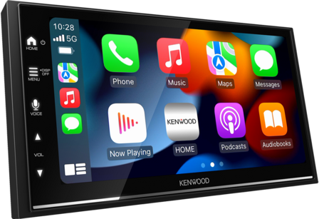 Kenwood DMX7722DAB-CAMPER sygic navigatie bluetooth wireless Android Auto &amp; Apple Carplay