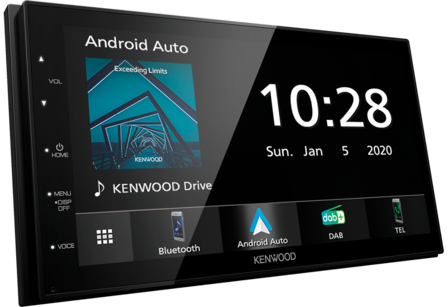 Kenwood DMX5020DAB-CAMPER sygic navigatie bluetooth Android Auto &amp; Apple Carplay