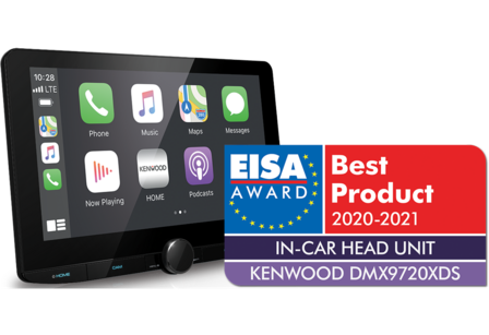 Kenwood DMX9720XDS-CAMPER 2-din 10.1 inch multi media camper navigatie scherm Apple Carplay &amp; Android Auto