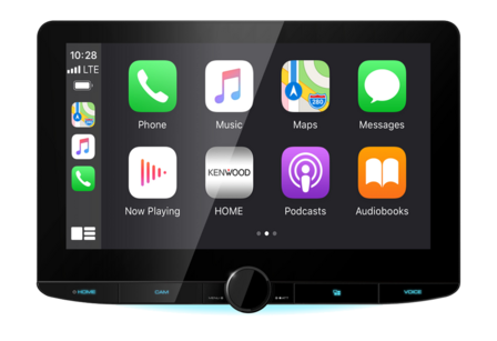 Kenwood DMX9720XDS-CAMPER 2-din 10.1 inch multi media camper navigatie scherm Apple Carplay &amp; Android Auto