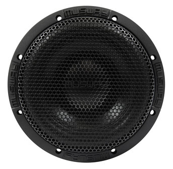 MusWay MG8 high end subwoofer met grille 8 inch 300 watts RMS DVC 2 ohms