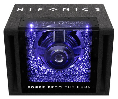 Hifonics Zeus ZX8BP bandpass kist 8 inch 300 watts RMS 4 ohms met LED