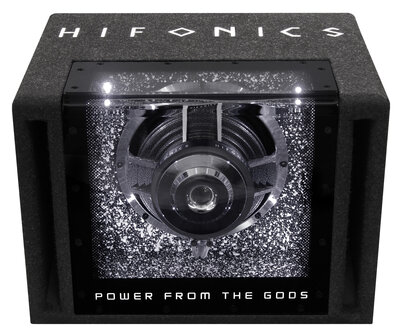 Hifonics Zeus ZX8BP bandpass kist 8 inch 300 watts RMS 4 ohms met LED