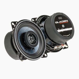 Gladen RC100 luidspreker set 10 cm 2-weg 65 watts RMS 3 ohms