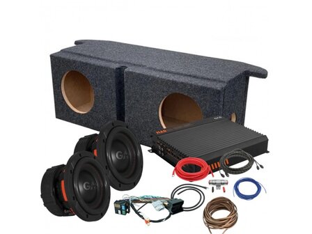 GAS VW ID4-ID5 PACK custom 2 x 6.5 inch subwoofer systeem voor de Volkswagen ID4 &amp; ID5