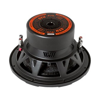 GAS AUDIO MAD S3-10D2 subwoofer 10 inch 500 watts RMS DVC 2 ohms