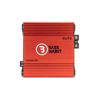 Bass Habit SPL Elite SE3100.1DF fullrange versterker 3100 watts RMS 1 ohms