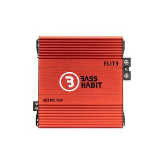 Bass Habit SPL Elite SE3100.1DF fullrange versterker 3100 watts RMS 1 ohms