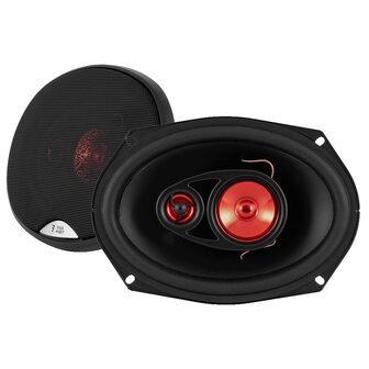 Bass Habit Play P690 luidspreker set 6 x 9 inch 3-weg 60 watts RMS 4 ohms