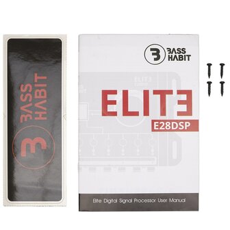 Bass Habit Elite E28DSP dsp processor 8 kanaals met bluetooth