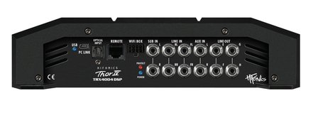 Hifonics Thor TRX4004 DSP 4 kanaals versterker 600 watts RMS met 8 kanaals DSP