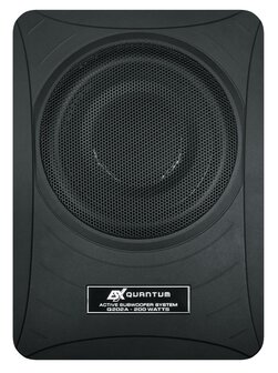 ESX Quantum Q202A compacte actieve 8 inch woofer 100 watts RMS met auto high level