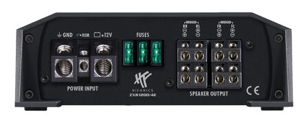 Hifonics Zeus ZXR1200.4E versterker 4 kanaals 1200 watts RMS
