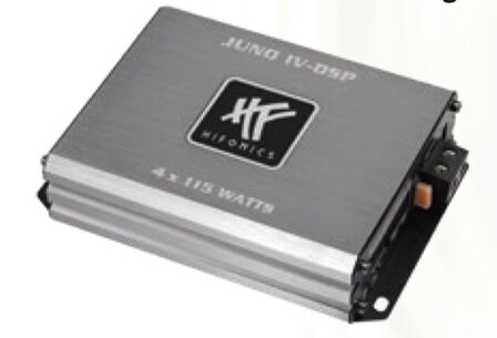 Hifonics Juno IV-DSP versterker 4 kanaals met 6 kanaals DSP