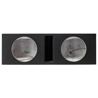 Auto Connect VE210E lege gepoorte subwoofer kist 2 x 10 inch circa 60 liters