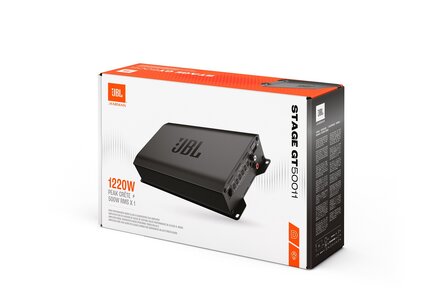 JBL STAGE GT50011 mono block versterker 500 watts RMS 2 ohms