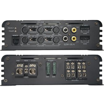 Ground Zero Iridium GZIA135.4 versterker 4 kanaals  560 watts RMS