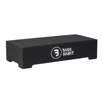 Bass Habit Play2 PL2212SR downfire gesloten kist 12 inch 500 watts RMS DVC 2 ohms