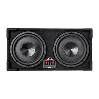 Bass Habit Play2 PL2212SR downfire gesloten kist 12 inch 500 watts RMS DVC 2 ohms