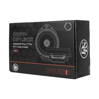 DLS Cruise CRPP-OP1.6CX custom fit 16,5 cm luidspreker set 90 watts RMS 3 ohms voor OPEL