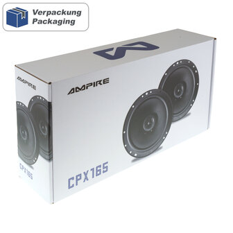 Ampire CPX165 luidspreker set 16,5 cm 80 watts RMS 4 ohms