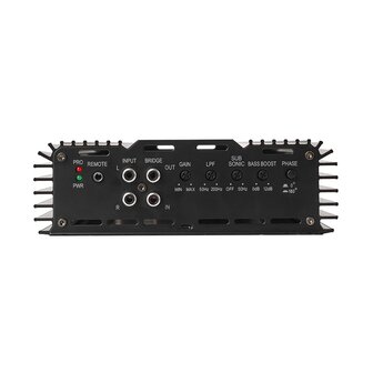 Bass Habit Rebel RA3600W mono block versterker 1800 watts RMS 1 ohms