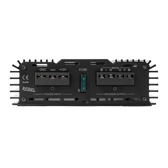 Bass Habit Rebel RA500W versterker 2 kanaals 250 watts RMS