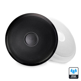 Fusion XS-SC10CWB marine subwoofer 10 inch 120 watts RMS met zwart/wit grille