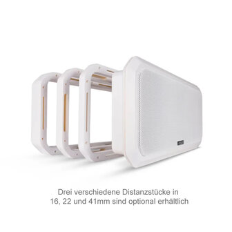 Fusion RV-FS402W Sound Panel luidspreker wit IP65 50 watts RMS 4 ohms