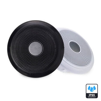 Fusion XS-F65CWB marine luidspreker set 16,5 cm 50 watts RMS 4 ohms Zwart/Wit