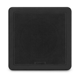 Fusion FM-F77SB vierkante marine luidspreker zwart inbouw 20 cm 50 watts RMS 4 ohms