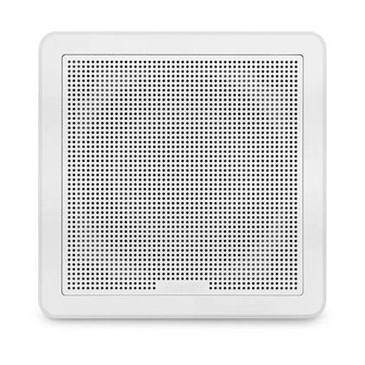 Fusion FM-F77SW vierkante marine luidspreker wit inbouw 20 cm 50 watts RMS 4 ohms