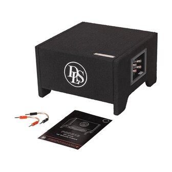 DLS Performance PESB18 gesloten 8 inch downfire kist 200 watts RMS DVC 2 ohms