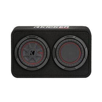 Kicker TCWRT82 compacte 8 inch gesloten kist 300 watts RMS 2 ohms