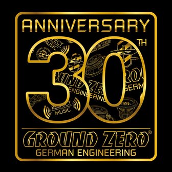 Ground Zero GZW12-30A Limited Edition 12 inch subwoofer 1500 watts RMS DVC 2 ohms