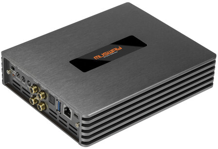 MusWay M6v4-512K-EVO versterker 6 kanaals met 8 kanaals DSP 630 watts RMS